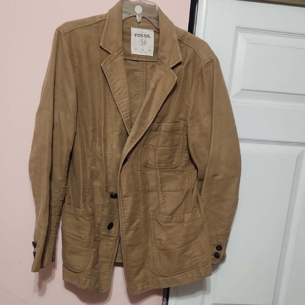 Fossil Men's Classic Brown Field Jacket